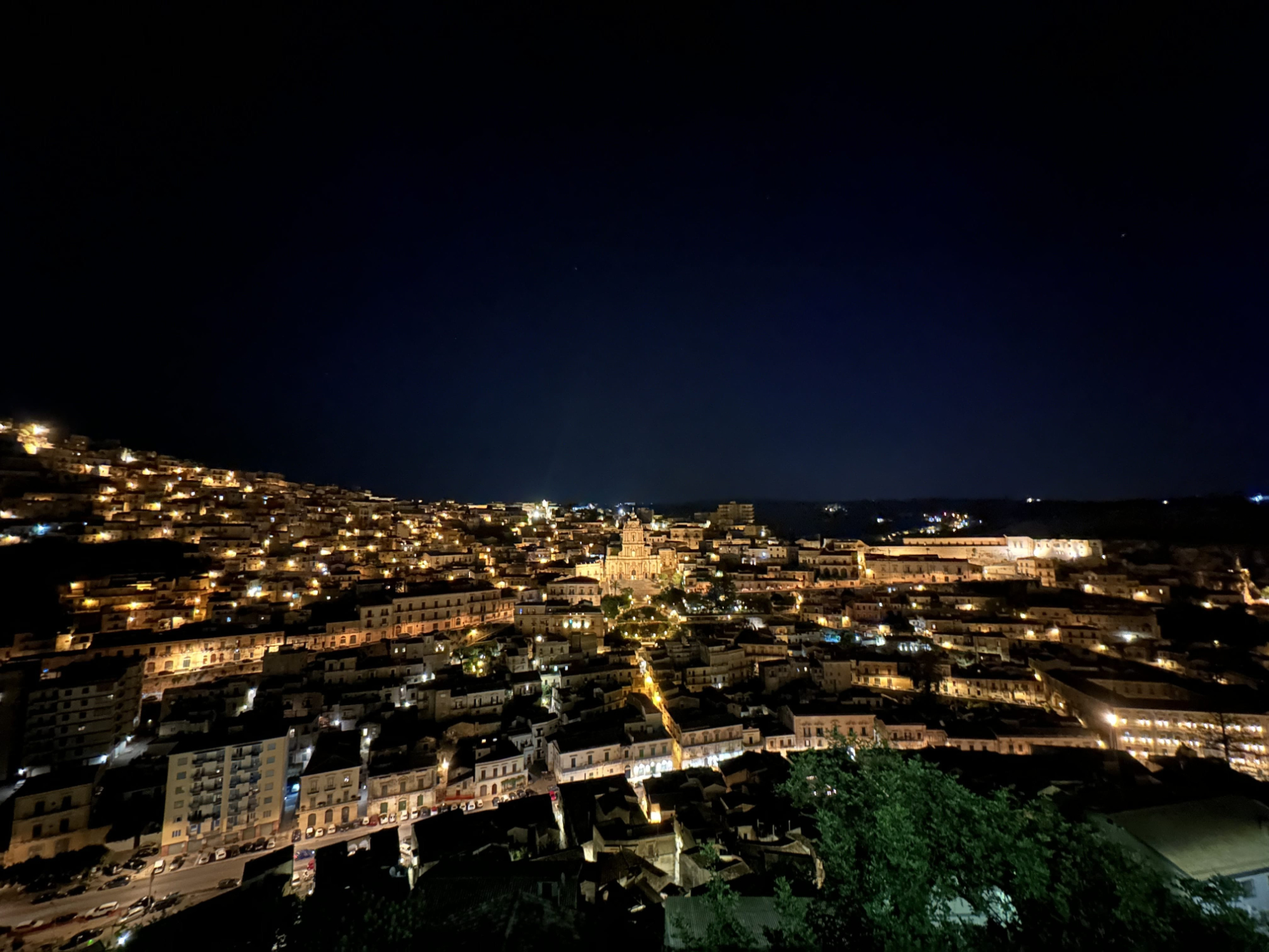 Modica veduta panoramica